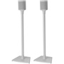 SANUS WSS22 Wireless Speaker Stands for the Sonos One, PLAY:1 & PLAY:3 (White, Pair)