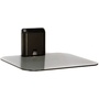 SANUS Single Accessory On-Wall Component Shelf (Black)