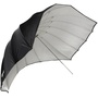 Angler ParaSail Parabolic Umbrella (White with Removable Black/Silver, 2.2m)