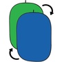 Angler Chromakey Collapsible Background (1.5 x 2.1m, Chroma Blue / Green)