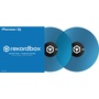 Pioneer DJ RB-VD1-CB Control Vinyl for rekordbox dj - Double Pack (Clear Blue)
