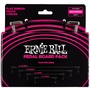 Ernie Ball Flat Ribbon Patch Cable Multi-Pack (10 Cables)
