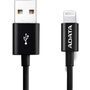 ADATA USB Type A to Lightning Cable - Black (1m)