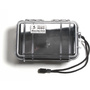 Pelican 1050 Micro Case (Clear/Black)