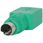 StarTech Replacement USB Mouse Female to PS/2 Male Adapter (Green)