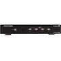 StarTech VS410RVGAA 4-Port VGA Video/Audio Switch with RS232 Control (Black)