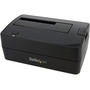 StarTech USB 3.0 to SATA Hard Drive Docking Station for 2.5"/3.5" HDD (Black)