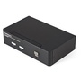 StarTech 2 Port USB HDMI KVM Switch with Audio and USB 2.0 Hub