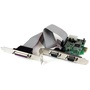 StarTech 2S1P Native PCI Express Parallel Serial Combo Card with 16550 UART