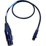 Cable Techniques CT-PLT-M24 Balanced XLR -3F to TA 5F Transmitter Cable (60.9cm)