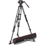 Manfrotto 504X Fluid Video Head & MVTTWINGA Aluminum Tripod with Ground Spreader