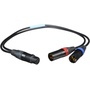 Cable Techniques CT-PYF-18 Microphone Y-Cable (45.72 cm)