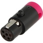 Cable Techniques CT-LPS-TA5-P LPS Low-Profile TA5F Connector (Purple)