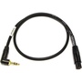 Cable Techniques CT-P35RLT-18 3.5mm TRS Right Angle to TA5F Mono Cable (45.7cm)