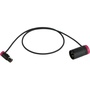 Cable Techniques CT-LPS-3TMX Low-Profile TA3F to LXPXLR-3M Cable (4.57cm, Purple)
