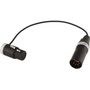 Cable Techniques LPXLR-5F to XLR-5M Low-Profile Stereo XLR 5-Pin Mic Jumper Cable (22.8cm)