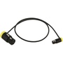 Cable Techniques CT-LPS-FX3T-24Y Low-Profile LPXLR-3F to TA3F Cable (60.9cm, Yellow)