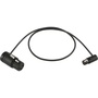 Cable Techniques CT-LPS-FX3T-24K Low-Profile LPXLR-3F to TA3F Cable (60.9cm, Black)