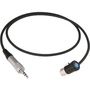 Cable Techniques 3.5mm TRS to TA3F Cable (Unbalanced, 60.9cm, Blue Cap)