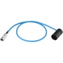 Cable Techniques Low-Profile XLR-4M to 4-Pin Hirose DC Cable (45.7cm)