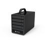 Stardom SR4-TB3-B 4-Bay 2.5"/3.5" SAS/SATA III HDD/SSD Hardware RAID Storage (Black)