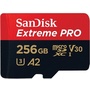 SanDisk 256GB Extreme PRO UHS-I microSDXC Memory Card (U3, Class 10)