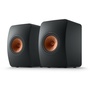 KEF LS50 Meta Passive Speakers with Metamaterial Absorption Technology (Carbon Black, Pair)