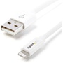 StarTech 8-pin Lightning to USB Cable (White, 1m)