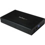 StarTech 3.5" USB 3.0 SATA III External Hard Drive Enclosure with UASP (Black)
