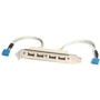 StarTech 4-Port USB A Female Slot Plate Adapter