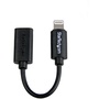 StarTech Micro USB to Lightning Adapter (10cm, Black)