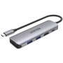 UNITEK uHUB P5+ 6-in-1 USB 3.1 Mulit-Port Hub with USB-C Connector