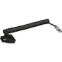 Core SWX Coiled D-Tap to 2-Pin LEMO-Type Power Cable for RED KOMODO (25 to 90 cm)