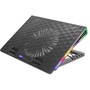 PROMATE Gaming Portable Height Adjustable RGB LED Cooling Pad
