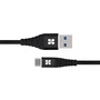 PROMATE NerveLink-C 1.2m High Speed Data Sync and Charge USB-C Cable (Black)