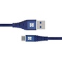 PROMATE NerveLink-C 1.2m High Speed Data Sync and Charge USB-C Cable (Blue)