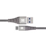 PROMATE NerveLink-C 1.2m High Speed Data Sync and Charge USB-C Cable (Grey)