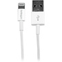 StarTech Slim Lightning to USB Cable (White, 1m)