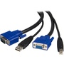 StarTech 2-in-1 Universal USB KVM Cable (3m)