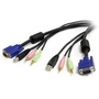 StarTech 4-in-1 USB VGA KVM Cable w/ Audio (4.5m)