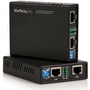StarTech 10/100 VDSL2 Ethernet Extender Kit over Single Pair Wire (Black)