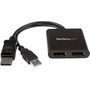 StarTech DisplayPort to DisplayPort 2-Port Multi-Monitor Splitter