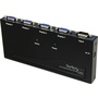 StarTech 4-Port High Resolution VGA Video Splitter (Black)