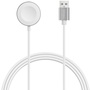 PROMATE AuraCord-A USB Charging Cable for Apple Watch (White)