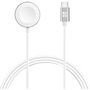 PROMATE AuraCord-C USB Charging Cable for Apple Watch (White)