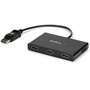 StarTech DisplayPort to HDMI Multi-Monitor Splitter - 3-Port MST Hub