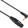Kopul XRSM 3-Pin XLR Female to 3.5mm RA Stereo Mini-Plug Cable (0.9m)