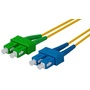 DYNAMIX 9u SC APC/SC Fibre Lead (Duplex, Single Mode, 10m)