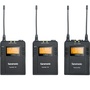 Saramonic UWMIC9 Dual Digital UHF Wireless 2x Transmitters and 1x Receiver Lavalier Mic System