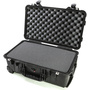 Pelican 1510 Carry-On Case with Foam Set (Black)